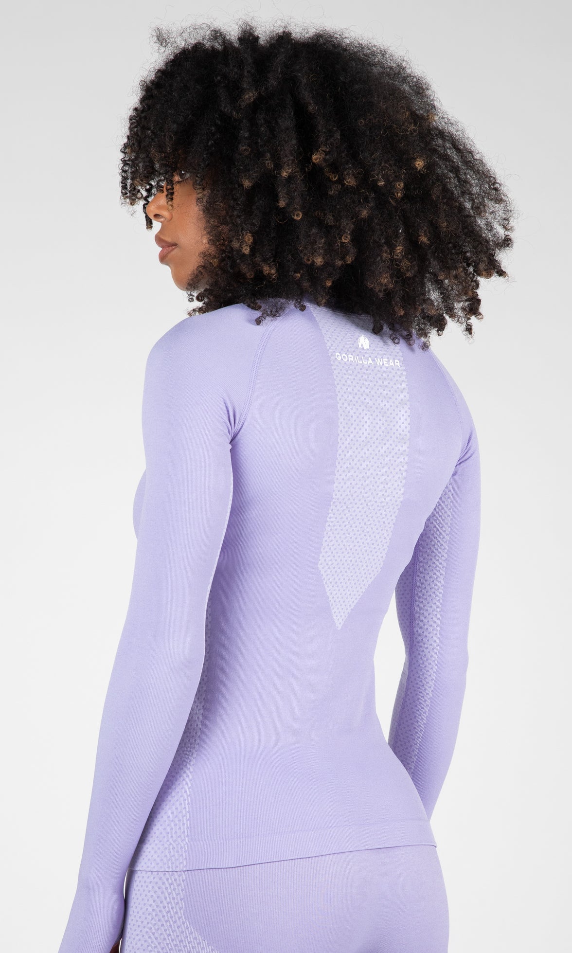 Gorilla Wear Selah Seamless Long Sleeve - Lilac