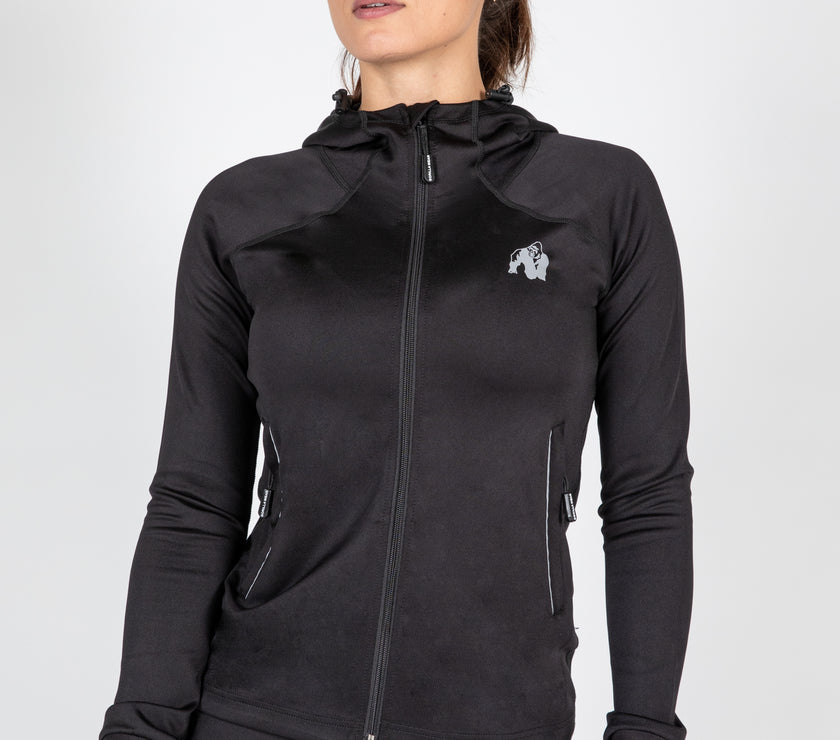 Gorilla Wear Halsey Track Jacket - Schwarz