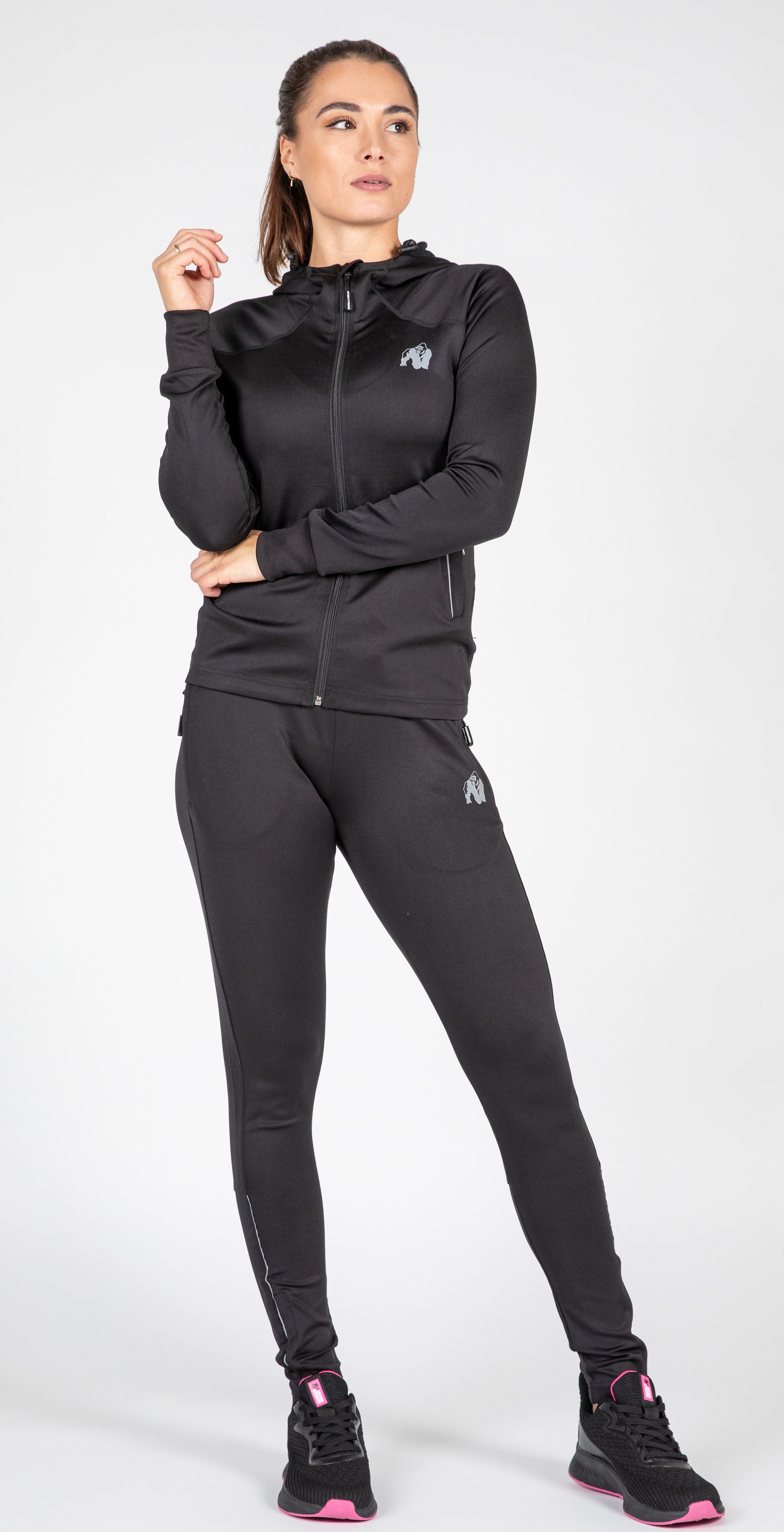 Gorilla Wear Halsey Track Jacket - Schwarz