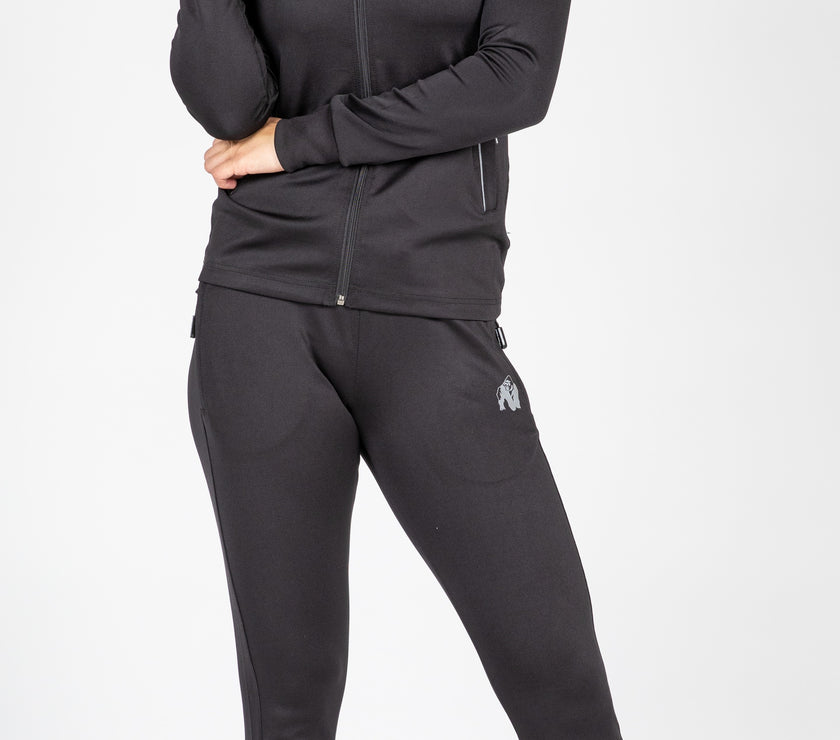 Gorilla Wear Halsey Track Jacket - Schwarz