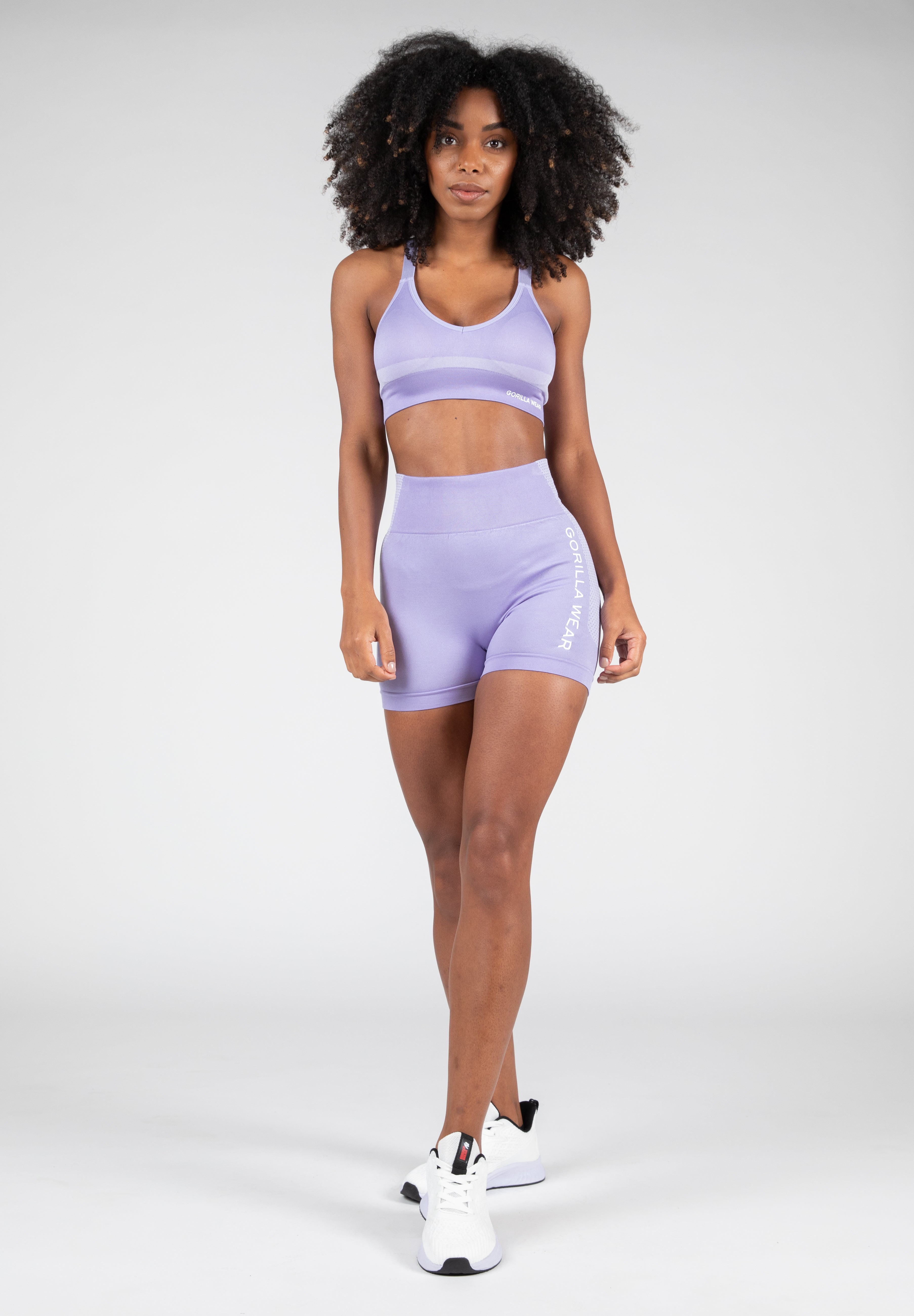 Gorilla Wear Selah Seamless Shorts - Lilac
