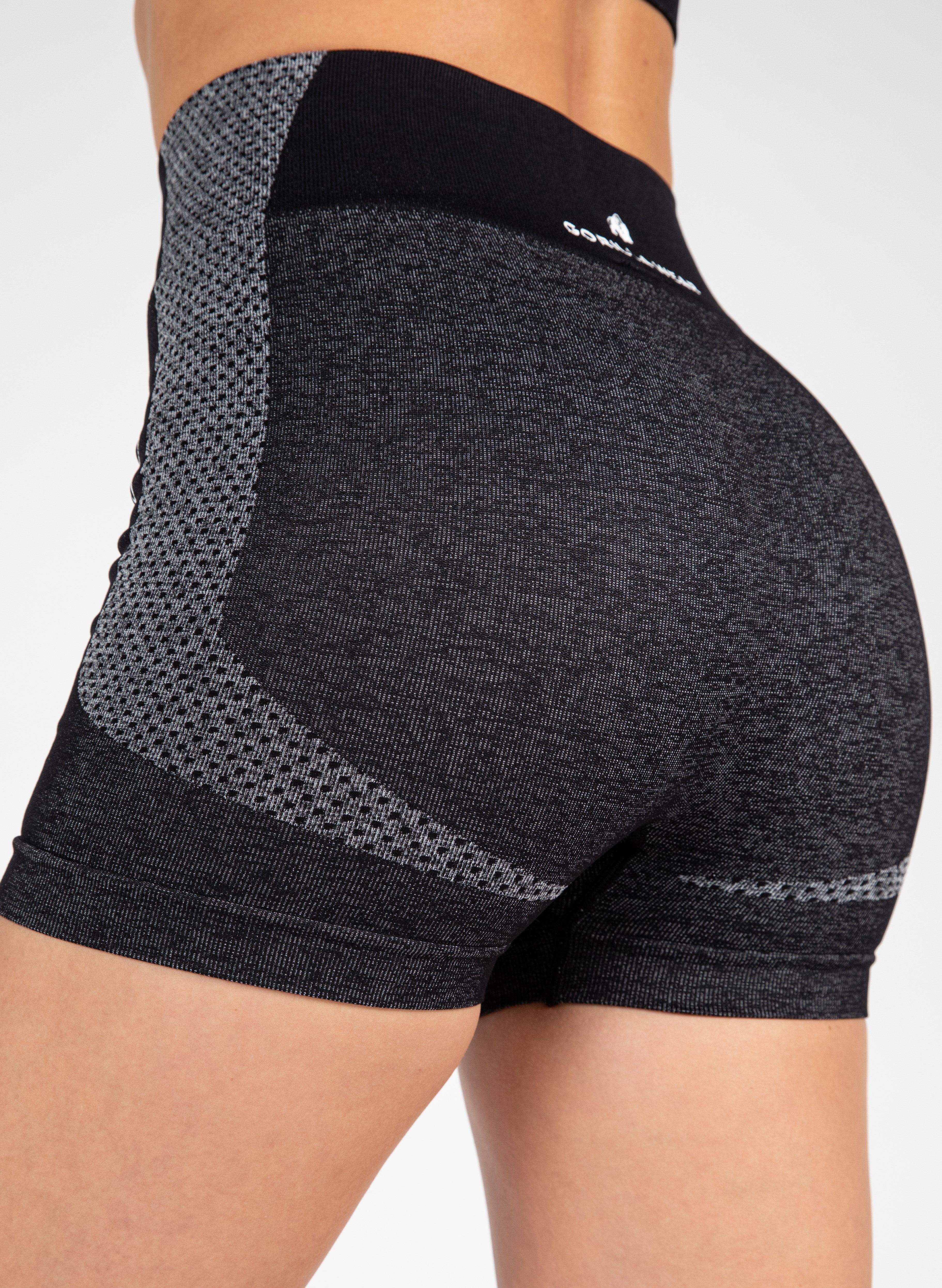 Gorilla Wear Selah Seamless Shorts - Schwarz