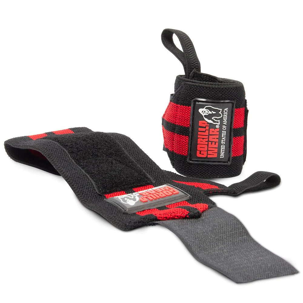 Gorilla Wear Wrist Wraps Pro - Schwarz/Rot