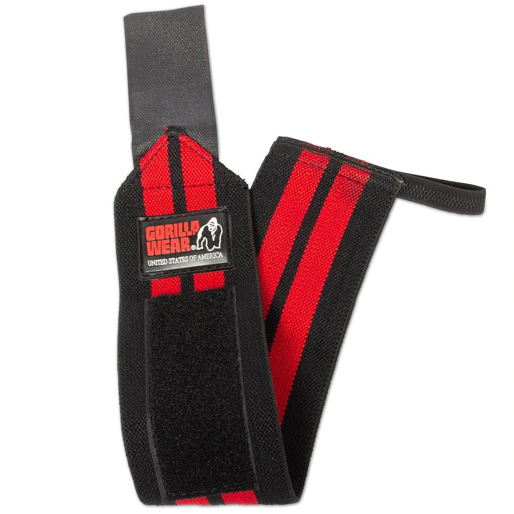 Gorilla Wear Wrist Wraps Pro - Schwarz/Rot