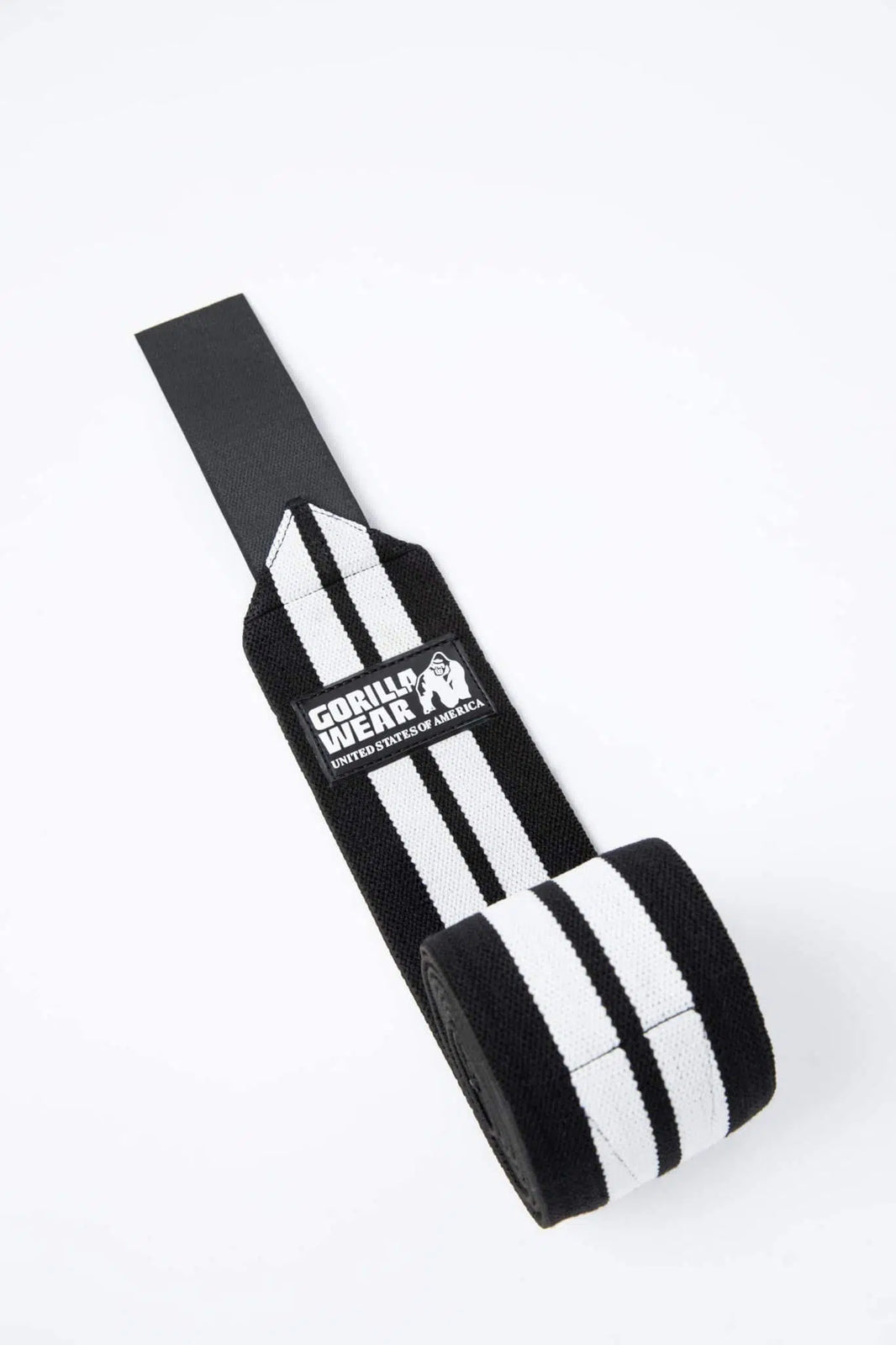 Gorilla Wear Knee Wraps - Schwarz/Weiss