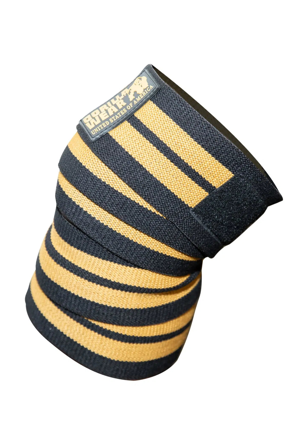 Gorilla Wear Knee Wraps - Schwarz/Gold