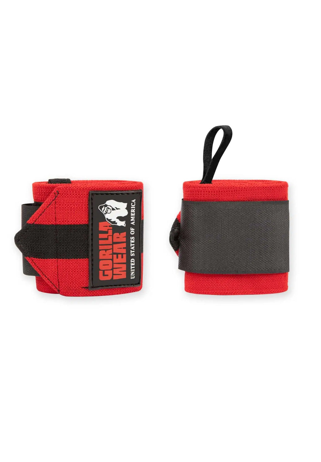 Gorilla Wear Wrist Wraps Ultra - Rot/Schwarz