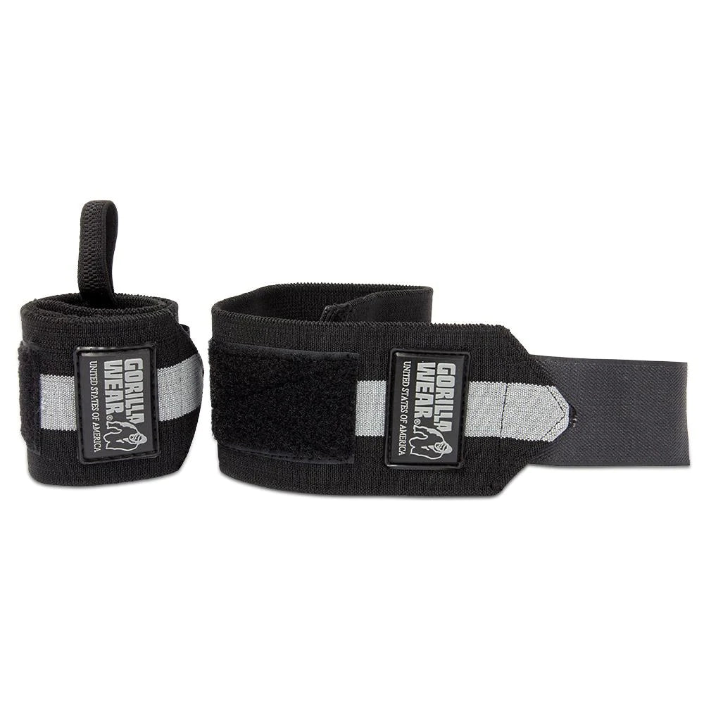 Gorilla Wear Wrist Wraps Ultra - Schwarz/Grau
