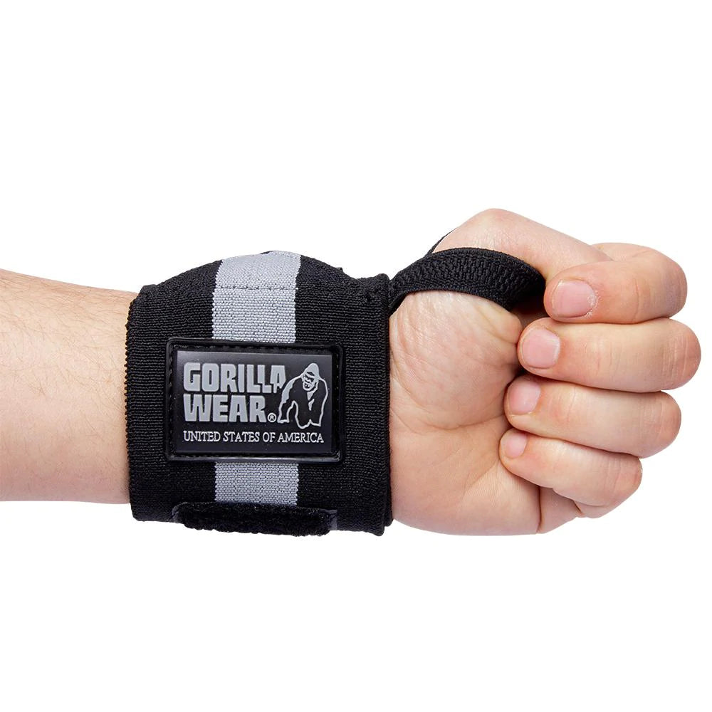 Gorilla Wear Wrist Wraps Ultra - Schwarz/Grau
