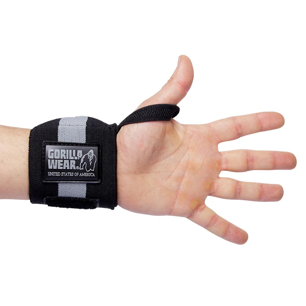 Gorilla Wear Wrist Wraps Ultra - Schwarz/Grau