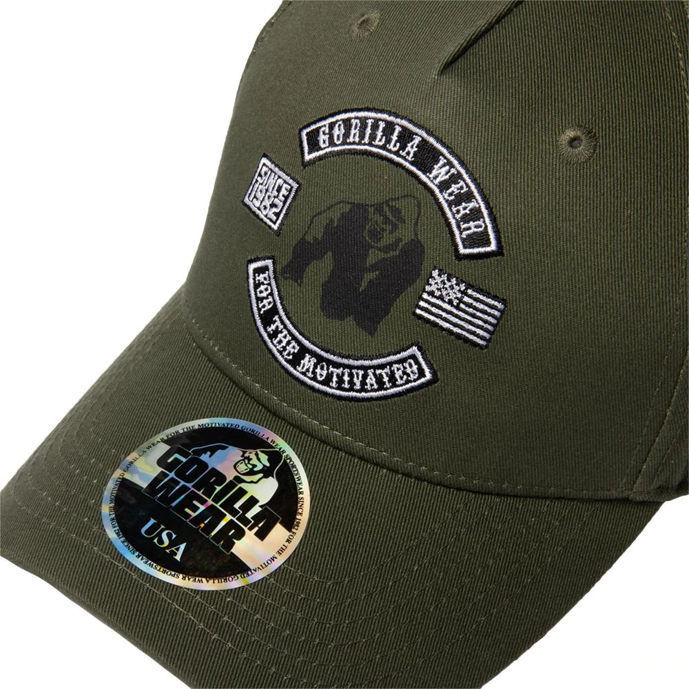 Gorilla Wear Darlington Cap - Armee Grün