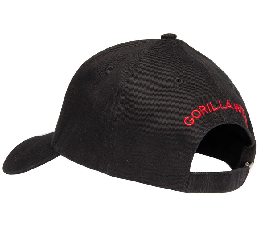 Gorilla Wear Julian Cap - Schwarz/Rot