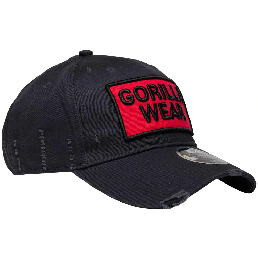 Gorilla Wear Harrison Cap - Schwarz/Rot