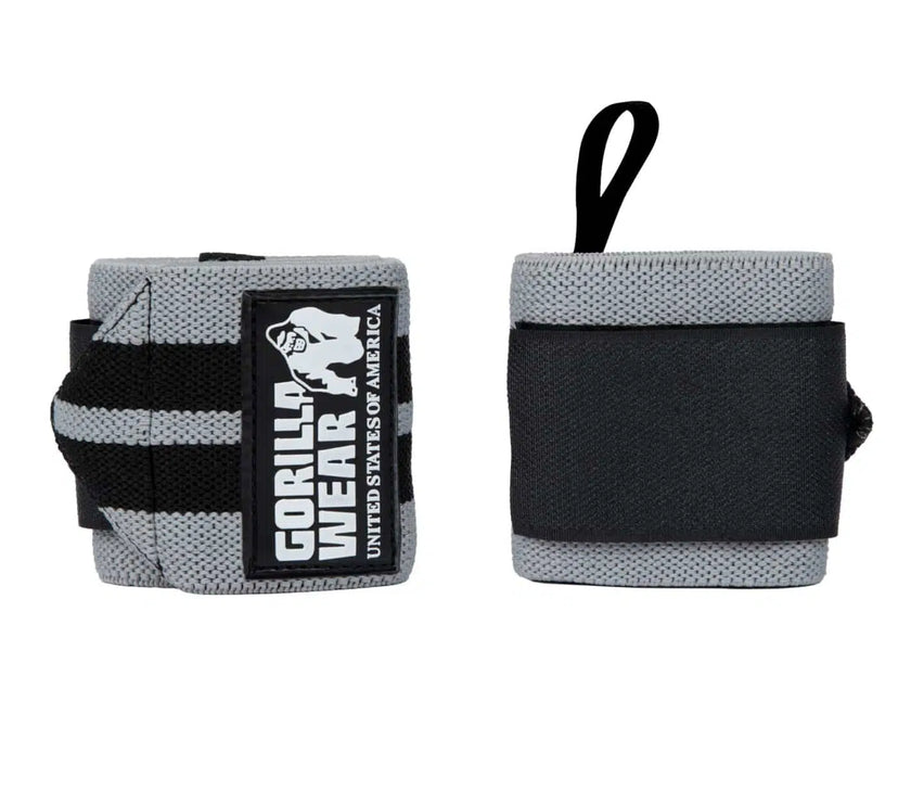 Gorilla Wear Wrist Wraps Pro - Grau/Schwarz
