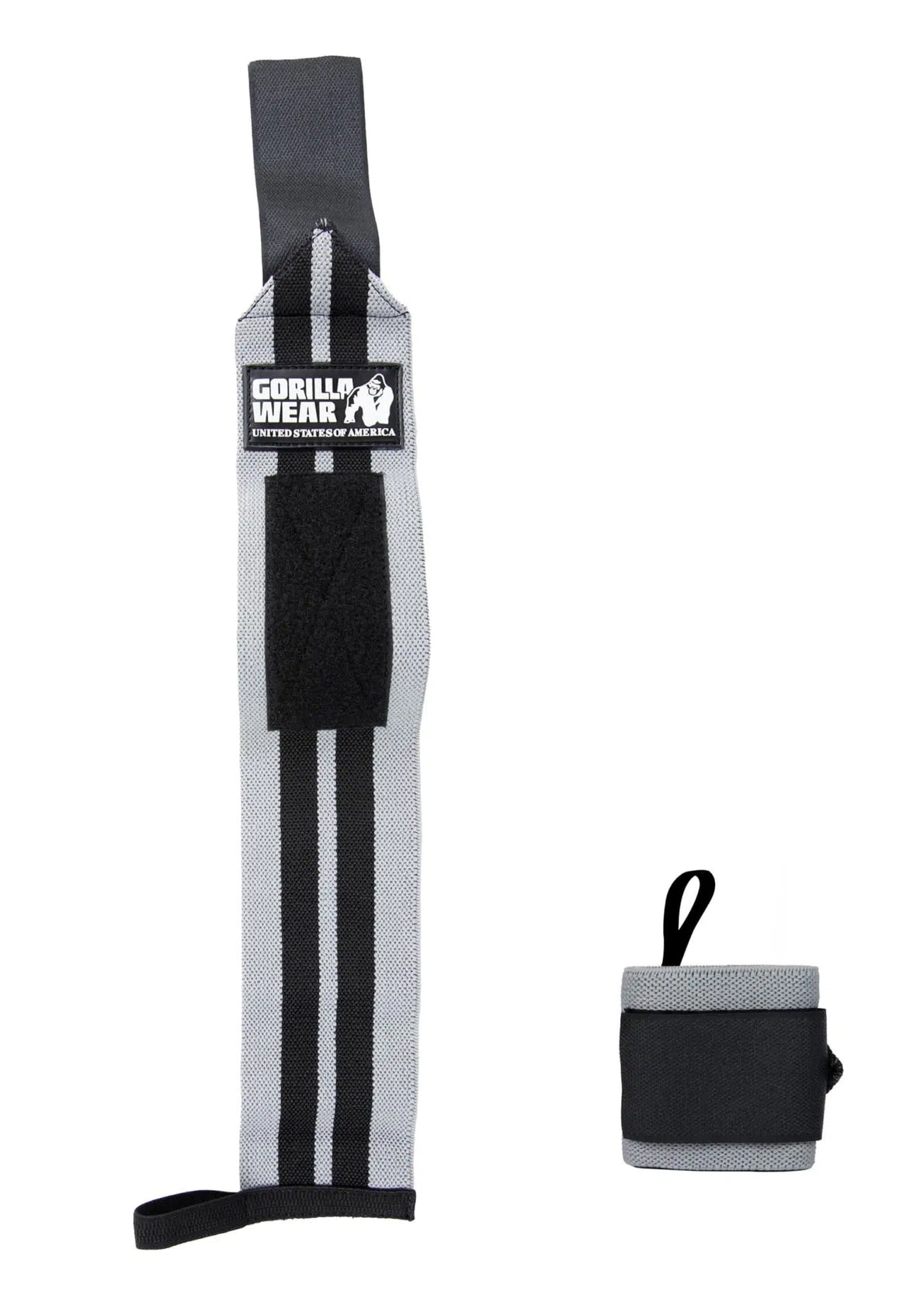 Gorilla Wear Wrist Wraps Pro - Grau/Schwarz