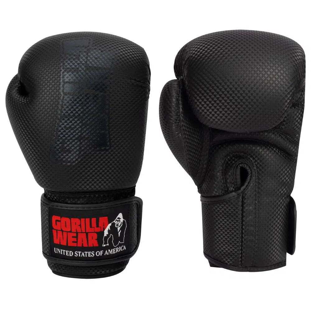 Gorilla Wear Montello Boxing Gloves - Schwarz