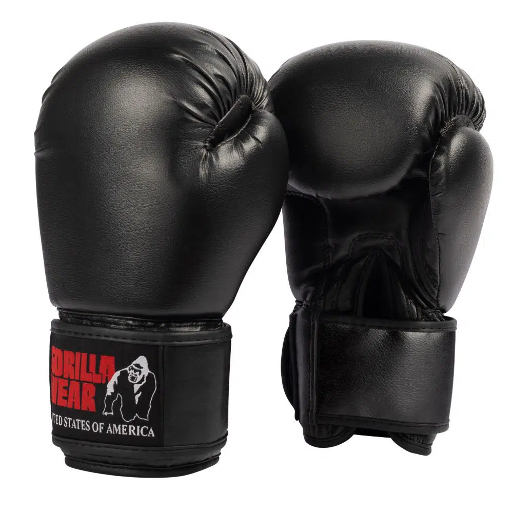 Gorilla Wear Mosby Boxing Gloves - Schwarz