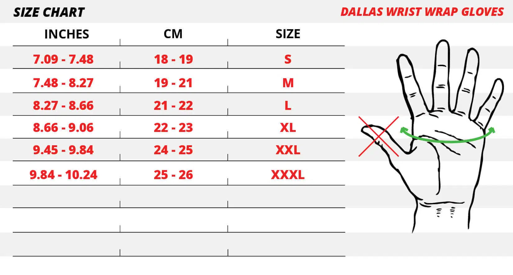 Gorilla Wear Dallas Wrist Wrap Gloves - Schwarz