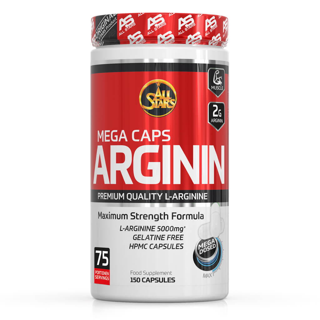 All Stars Arginin Mega Caps - 150 Kapseln