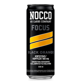 Nocco Focus Black Orange - 330ml