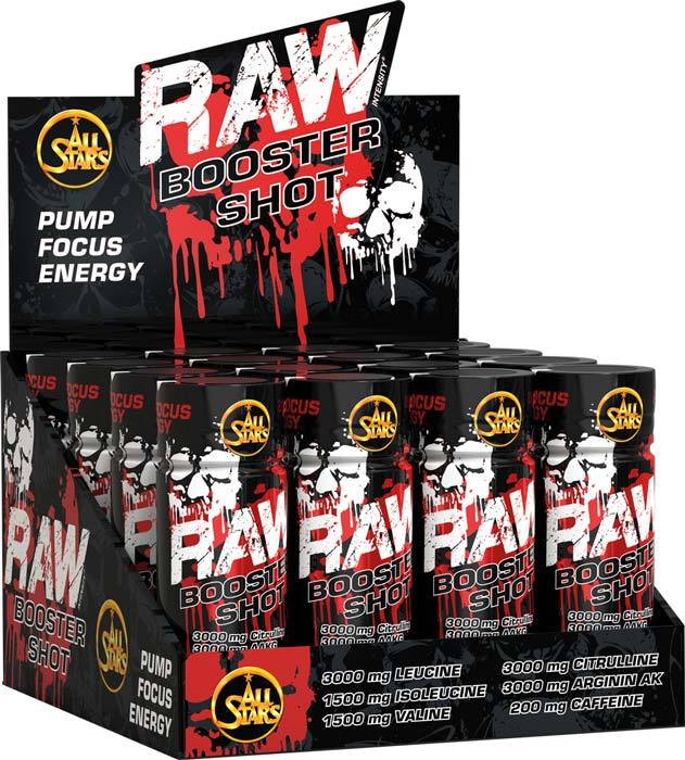 All Stars Raw Intensity Shot Booster - 16x60ml