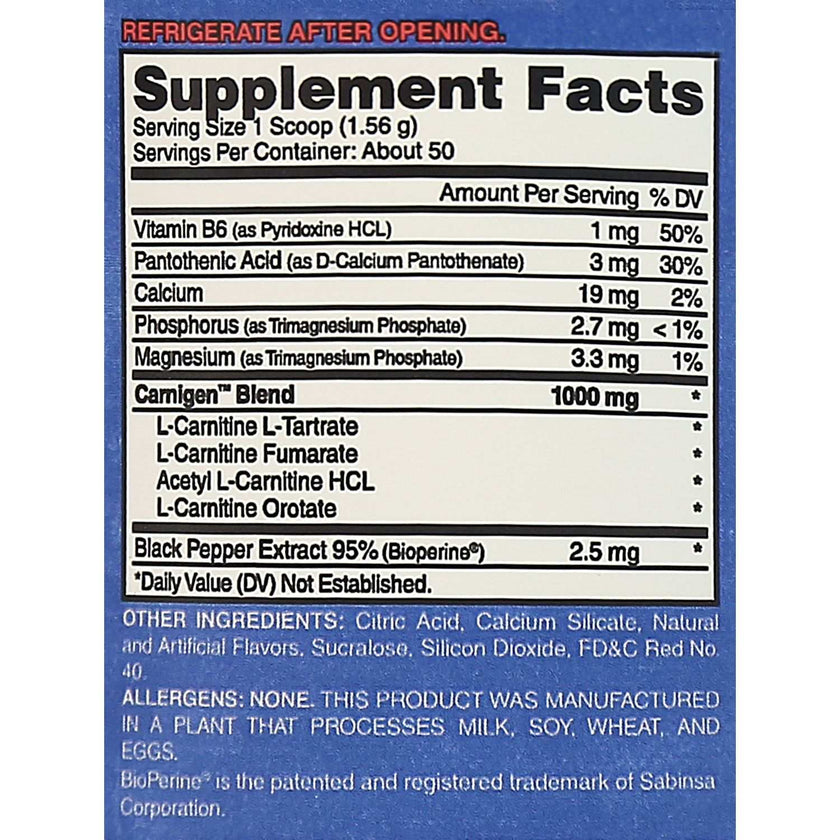 Evogen Carnigen - 50 Portionen