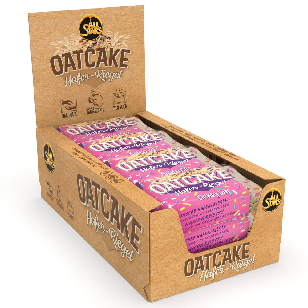 All Stars Oatcake Hafer-Riegel - 12x80g