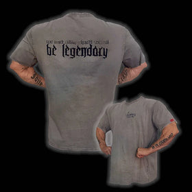 Explosive Fibres Be Legendary Oversized Acid T-Shirt - Olive