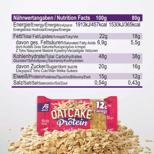 All Stars Oatcake Protein Bar - 80g