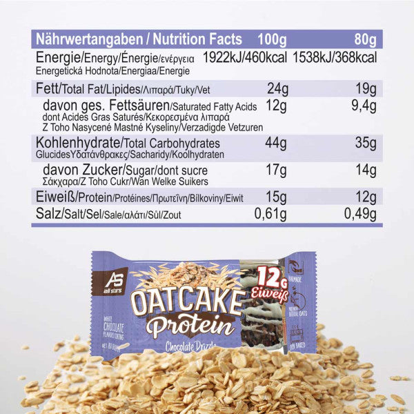 All Stars Oatcake Protein Bar - 80g