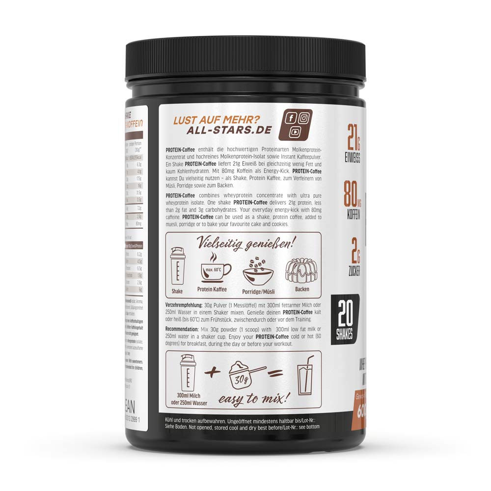 All Stars Protein Coffe 600g