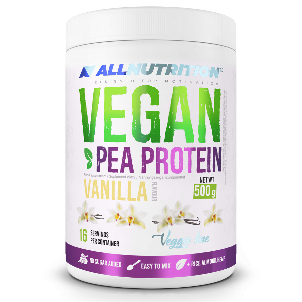 All Nutrition Vegan Pea Protein 500g