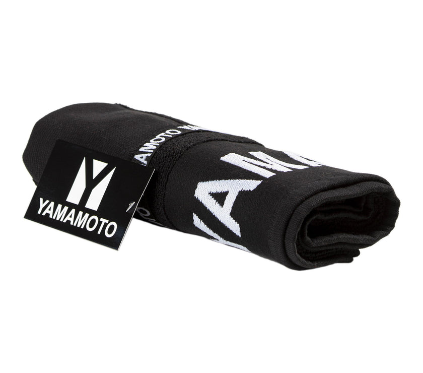 Yamamoto Nutrition Gym Towel Twisted Nero 40x100cm
