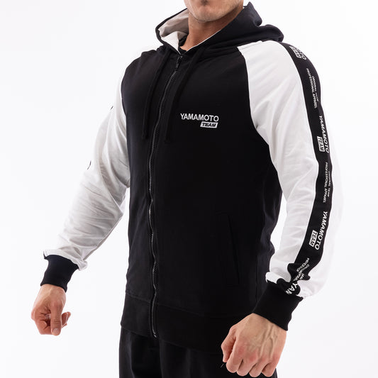 Yamamoto Nutrition Man Hooded Sweatshirt Team Farbe - Schwarz