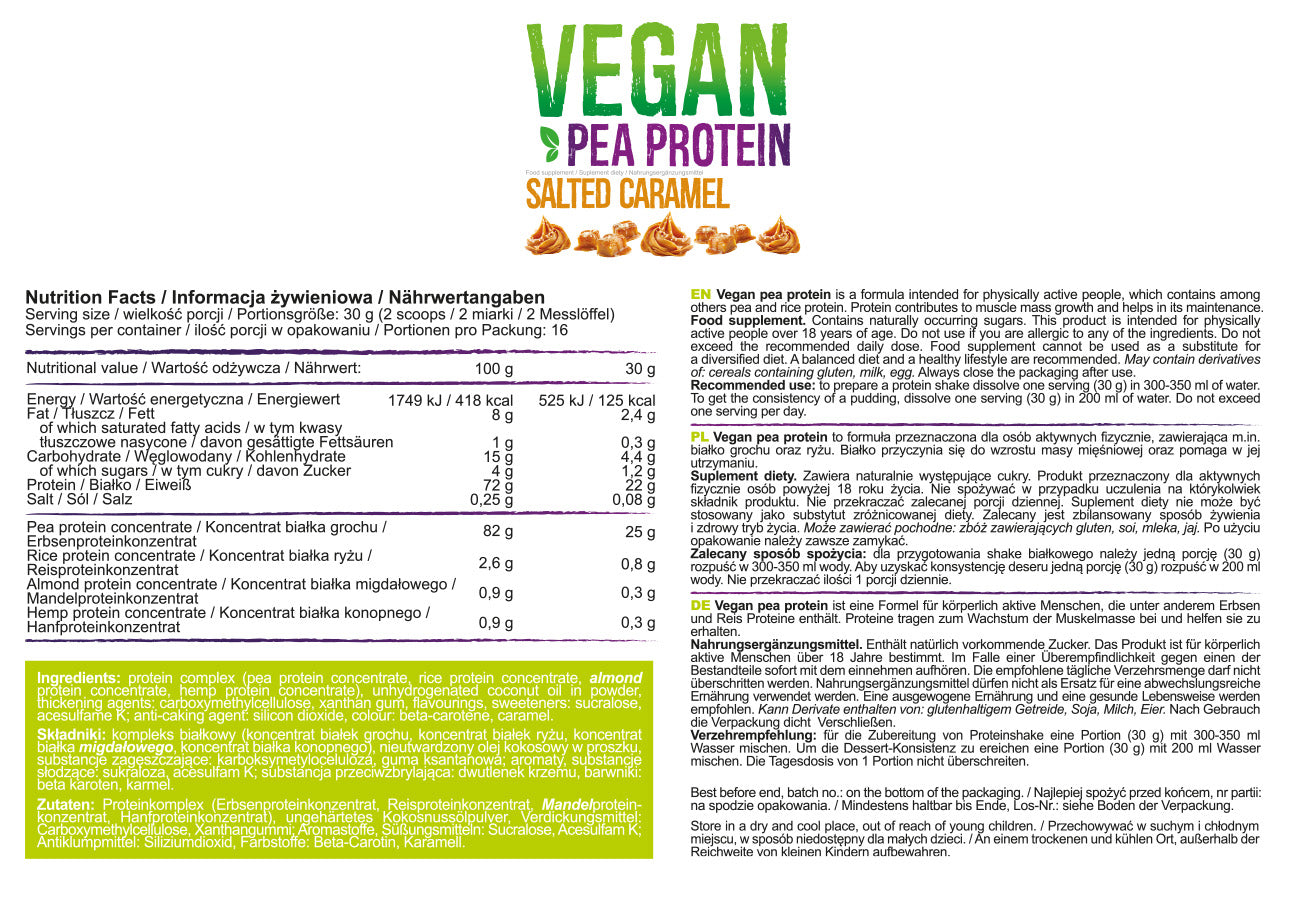 All Nutrition Vegan Pea Protein 500g