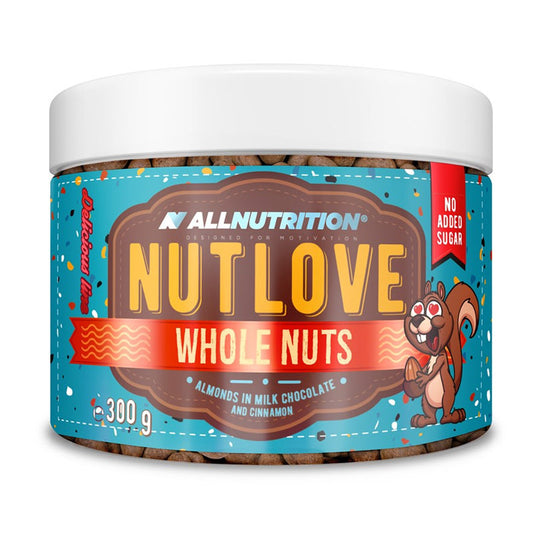 All Nutrition NutLove Whole Nuts in Milk Chocolate 300g