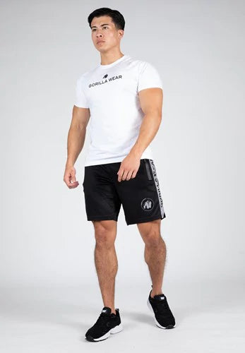 Gorilla Wear Atlanta Shorts - Schwarz/Grau