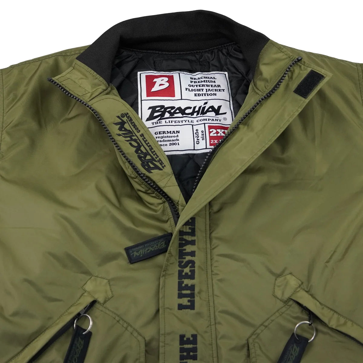 Brachial Fliegerjacke City - Grün