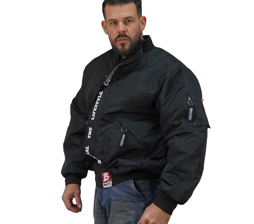 Brachial Fliegerjacke City - Schwarz