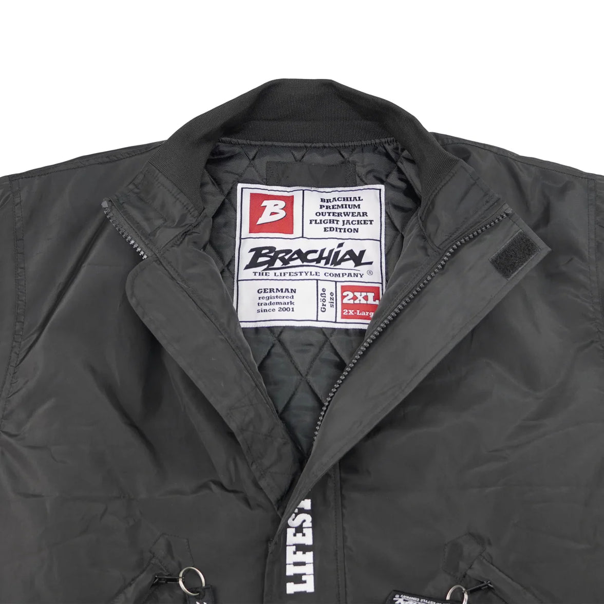 Brachial Fliegerjacke City - Schwarz