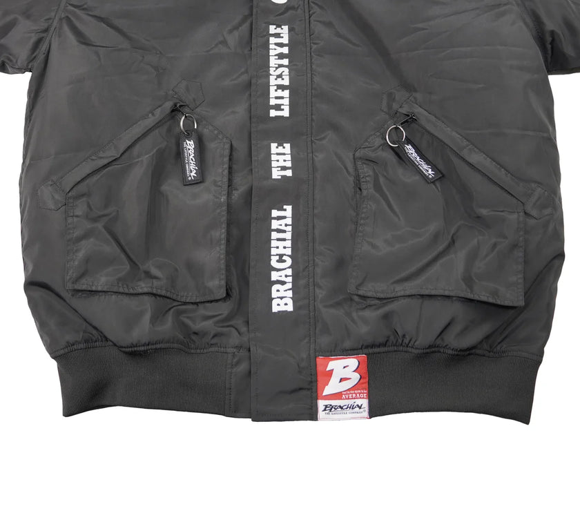 Brachial Fliegerjacke City - Schwarz