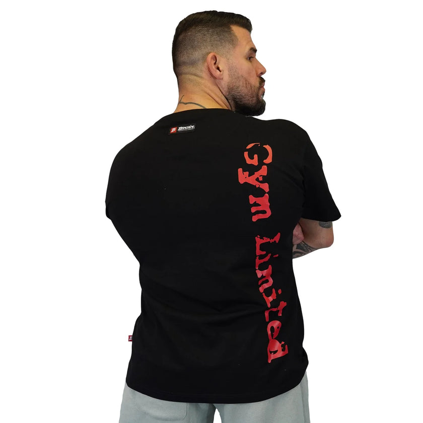 Brachial T-Shirt Gym - Schwarz/Rot