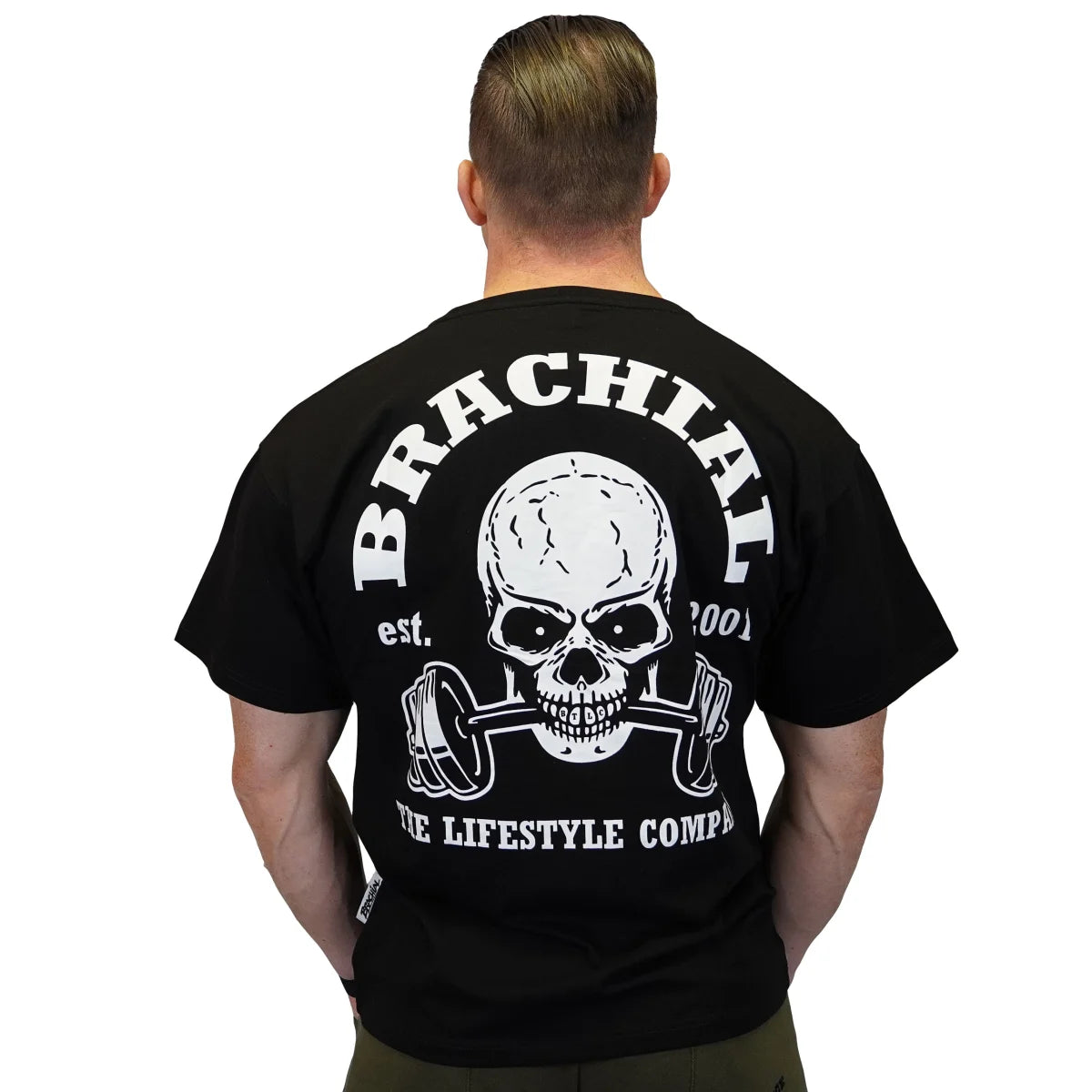 Brachial T-Shirt Hungry - Schwarz/Weiss