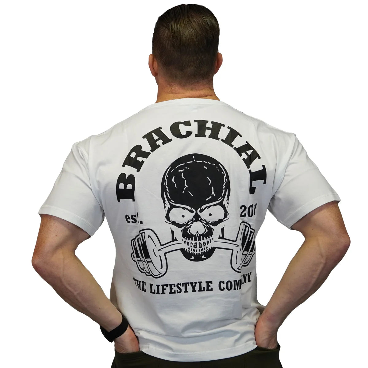 Brachial T-Shirt Hungry - Weiss/Schwarz