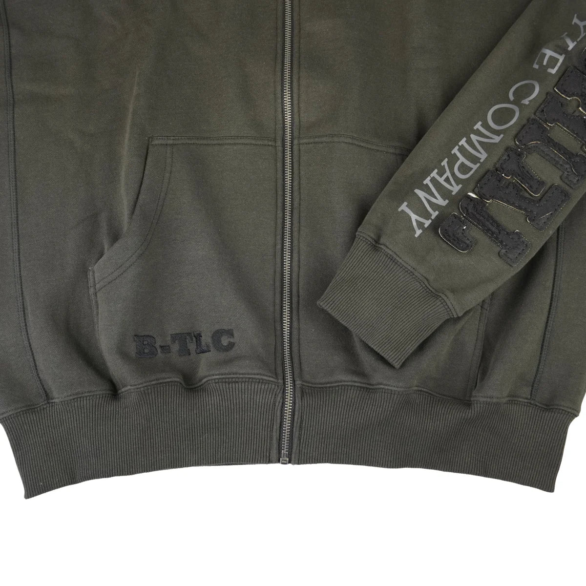 Brachial Zip Hoody Gym - Mocca/Schwarz