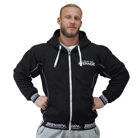 Brachial Zip Hoody Spacy - Schwarz/Weiss