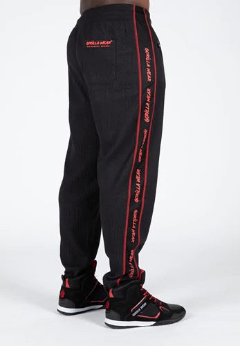 Buffalo Old School Workout Pants - Schwarz/Rot