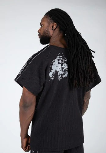 Gorilla Wear Buffalo Old School Workout Top - Schwarz/Grau