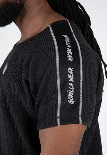 Gorilla Wear Buffalo Old School Workout Top - Schwarz/Grau