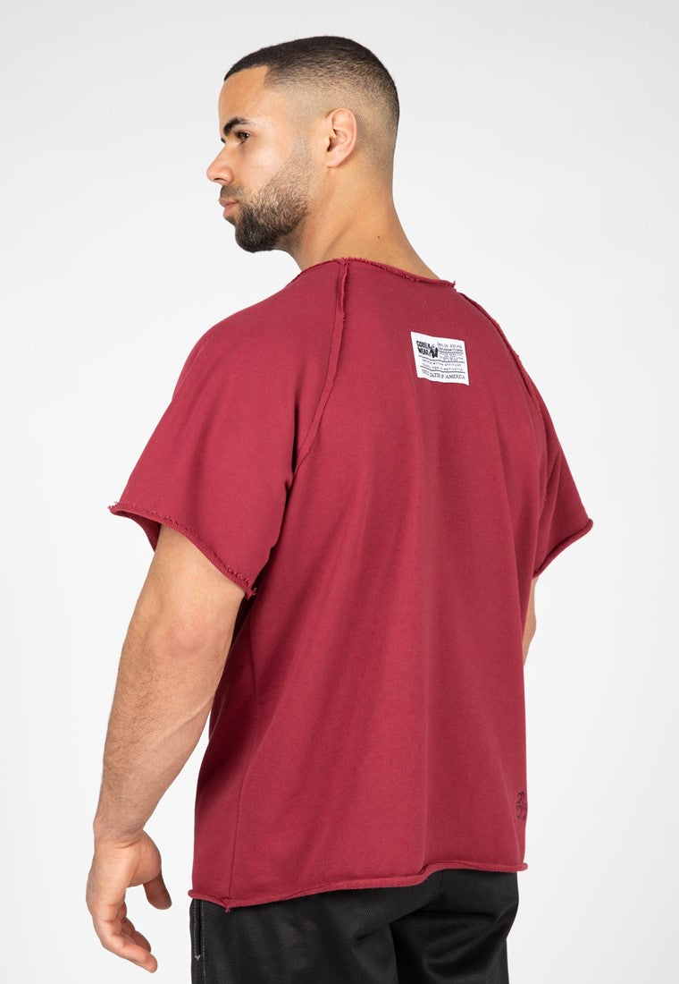 Gorilla Wear Classic Workout Top - Bordeaux